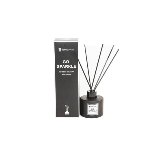 House Vitamin Wild & free reed diffuser – glass bottle with fibre sticks – 100 ml - Image 1