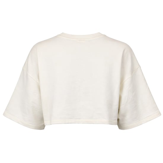 Puma x Rihanna Fenty Crew Neck Womens Beige Crop Top - Image 2