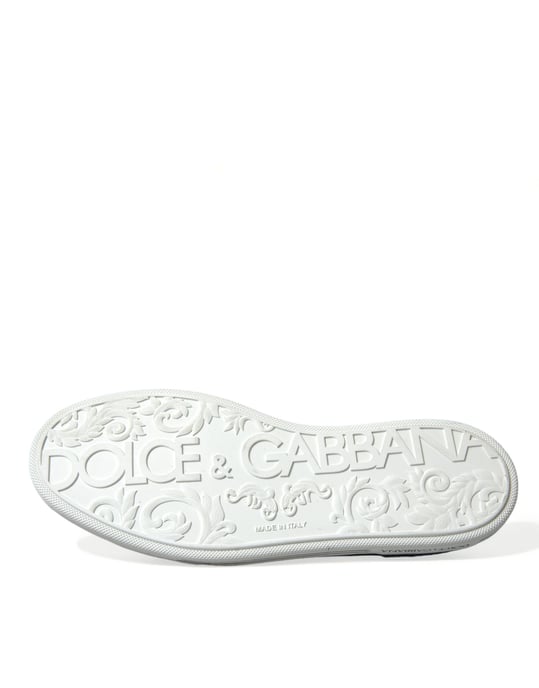 Dolce & Gabbana Blue Suede Caiman Loafers Saint Tropez Skor - Image 6