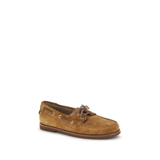 Gianvito Rossi Bruine Kalfsleren Bos Taurus Instaploafers - Image 2