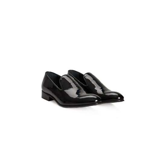 Roberto Pepe Luxe Zwarte Kalfslees Herenschoen Loafer - Image 3