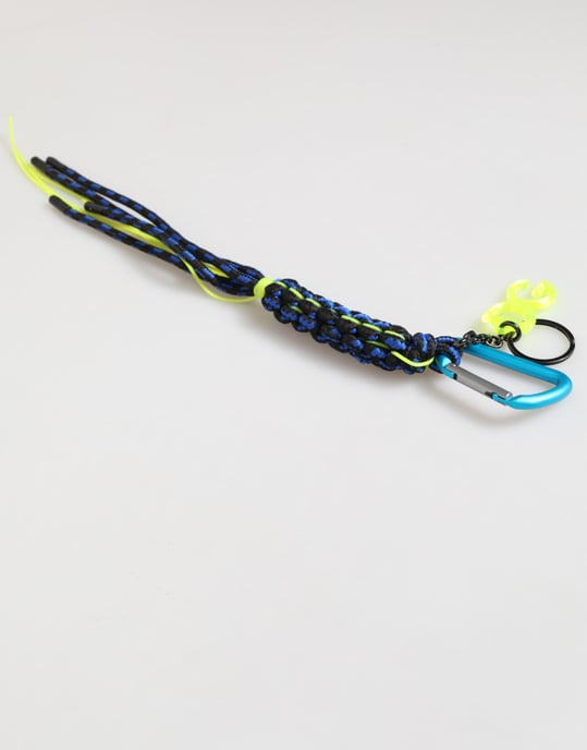Dolce & Gabbana Multicolor Polyester Tape String DG Logo Sleutelhanger - Image 4
