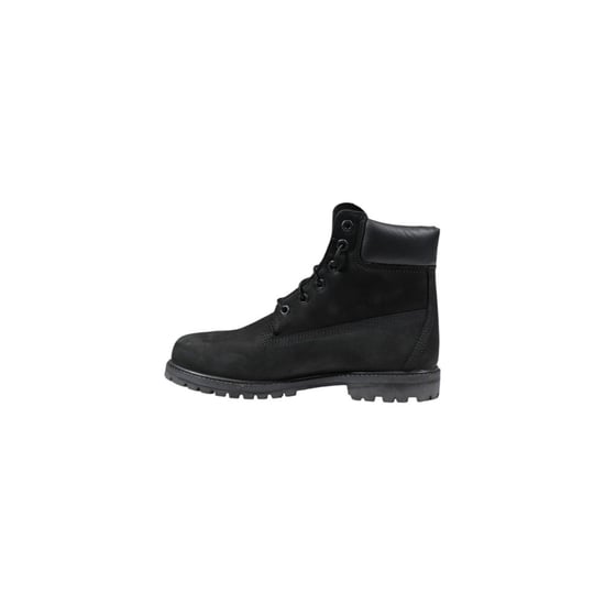 Timberland Zwarte Leren Veterschoenen - Image 3
