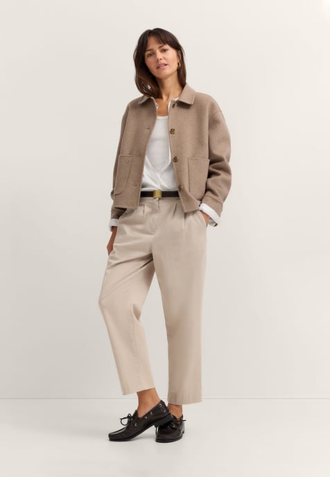 Bugatti Damen Jas in overshirt-stijl met wolmix - Image 4