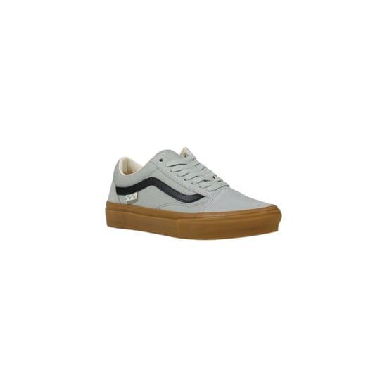 Vans Gray Suede Leather Low Top Sneakers - Image 2