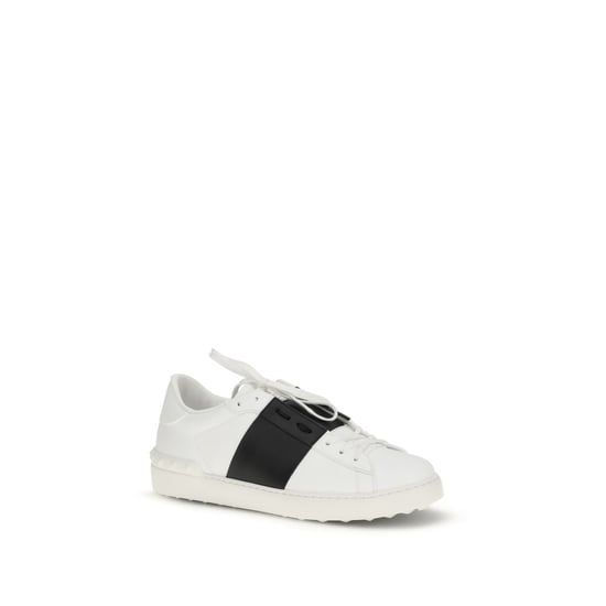 Valentino Garavani Witte Kalfslederen Bos Taurus Lage Sneakers - Image 2