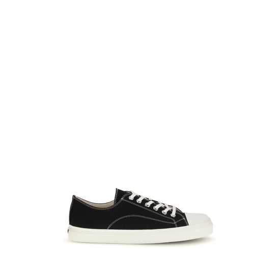 Moschino Zwarte Katoenen Lage Sneakers - Image 1