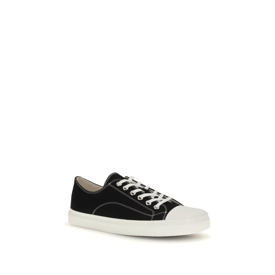 Moschino Zwarte Katoenen Lage Sneakers - Image 2