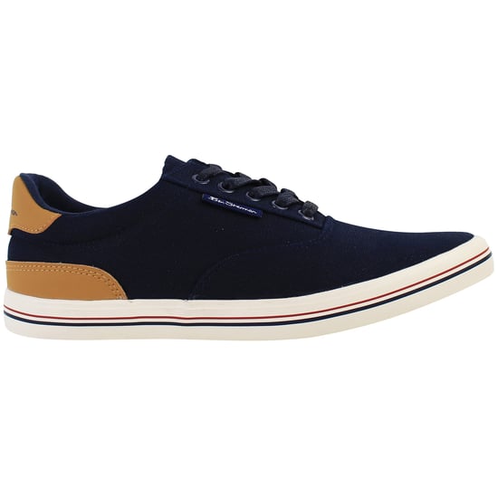 Ben Sherman Lester Mens Navy Plimsolls - Image 1