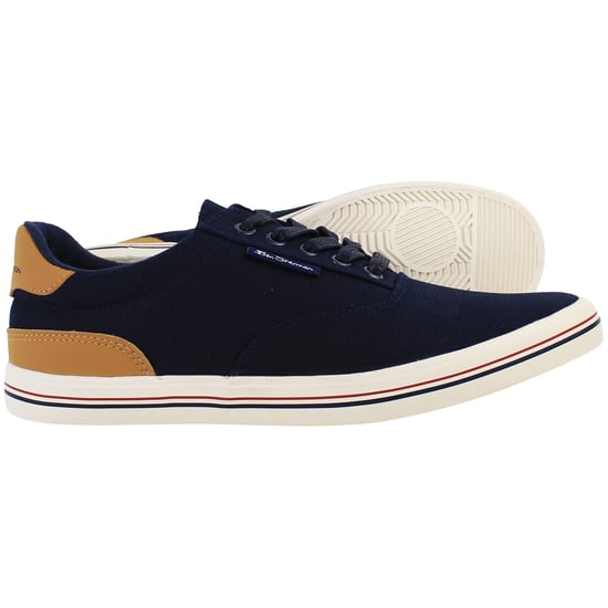 Ben Sherman Lester Mens Navy Plimsolls - Image 4