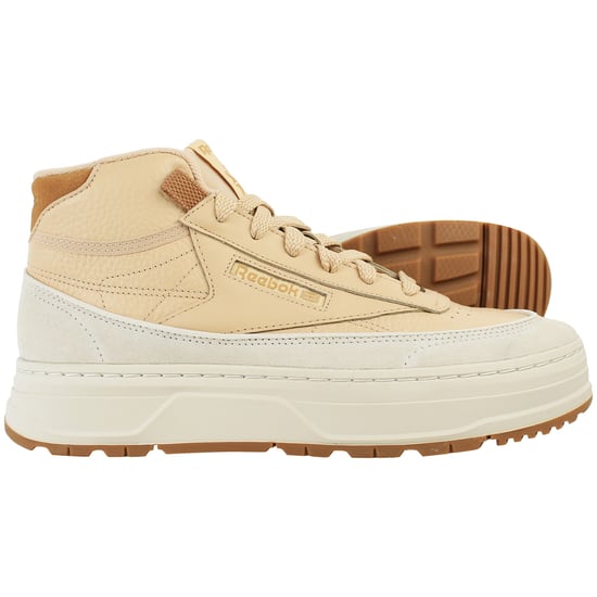 Reebok Club C Geo Mid Womens Pink Trainers - Image 4