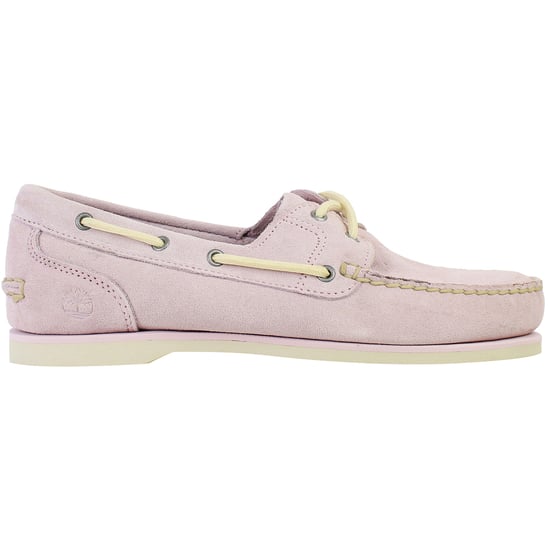 Timberland Classic Womens Pink Boat Shoes - Image 1