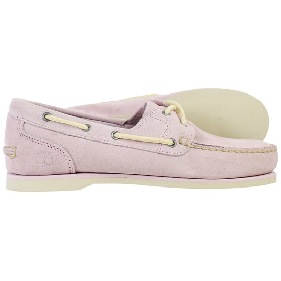 Timberland Classic Womens Pink Boat Shoes - Image 4