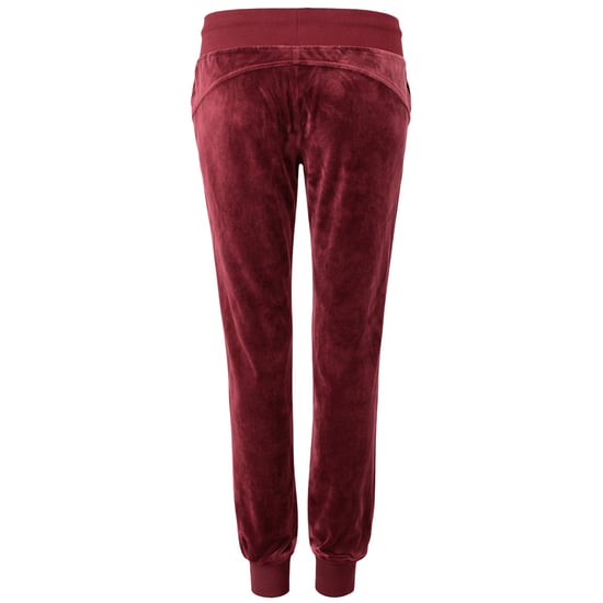 Puma x Rihanna Fenty Velour Fitted Womens Dark Red Track Pants - Image 2