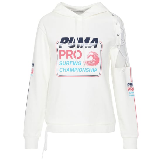 Puma x Rihanna Fenty Side Womens White Hoodie - Image 1