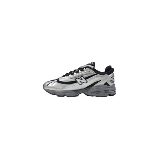 New Balance Silver Syntetiska Atletiska Sneakers - Image 3