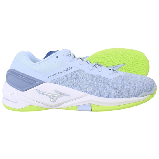 Mizuno Wave Stealth Neo Womens Grey Handball Shoes - Image 4