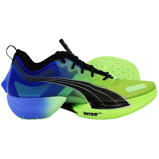 Puma Fast-R Nitro Elite Mens Green Running Shoes - Image 4