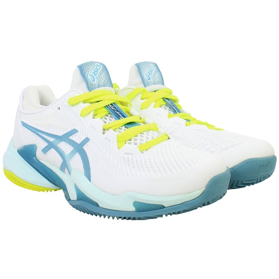 Asics Court FF 3 Clay Womens White Tennis Shoes - Image 2