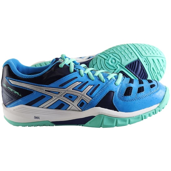 Asics Gel-Fastball Womens Blue Trainers - Image 4