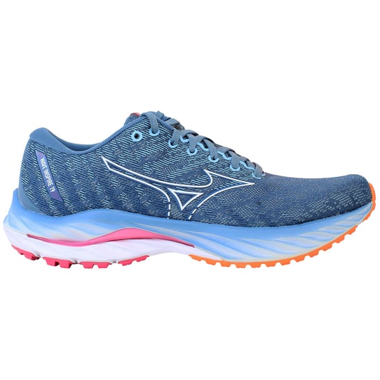 Mizuno Wave Inspire 19 Womens Blue Running Shoes - Image 1
