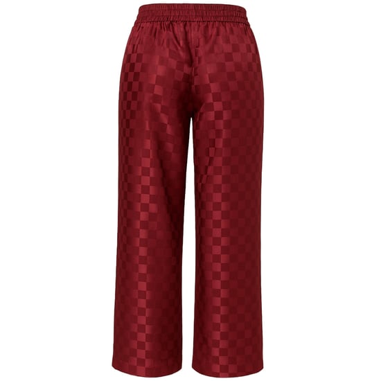 Puma x Rihanna Fenty Woven Front Tearaway Womens Burgundy Track Pants - Image 2