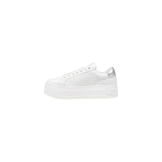 Calvin Klein Jeans Silverläder Plattform Sneakers - Image 3