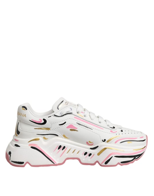 Dolce & Gabbana Multicolor Handgeschilderde DAYMASTER Sneakerschoenen - Image 2