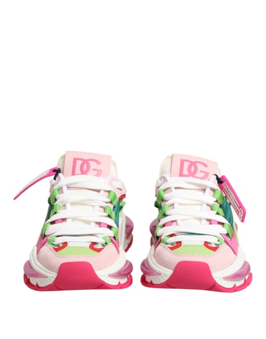 Dolce & Gabbana Multicolor Leren Airmaster Lage Sneakerschoenen - Image 3