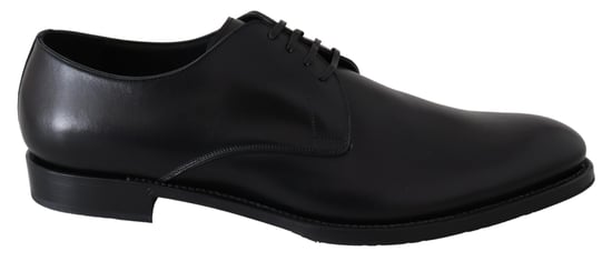 Dolce & Gabbana Zwart Leren SARTORIA Handgemaakte Schoenen - Image 1