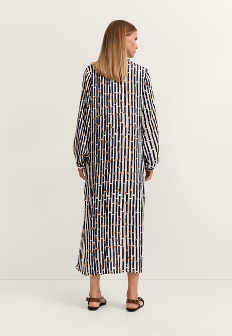 Bugatti Damen Blousejurk Modern Fit met print - Image 2