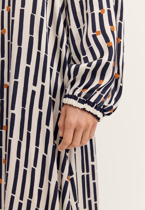 Bugatti Damen Blousejurk Modern Fit met print - Image 4