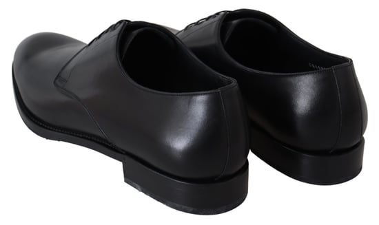 Dolce & Gabbana Zwarte Leren SARTORIA Handgemaakte Schoenen - Image 5