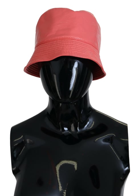 Dolce & Gabbana Persikoquiltad Konstläder Dams Bucket Hat - Image 1
