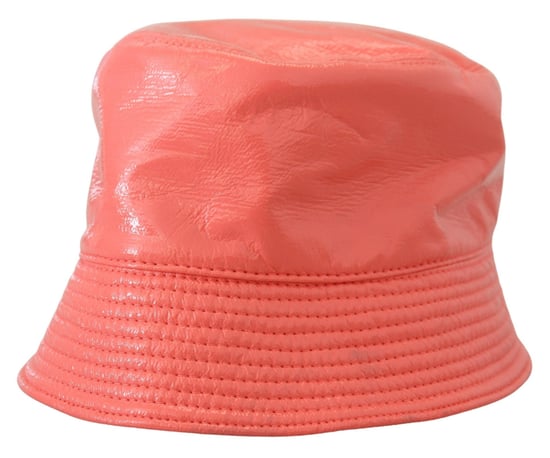 Dolce & Gabbana Persikoquiltad Konstläder Dams Bucket Hat - Image 5