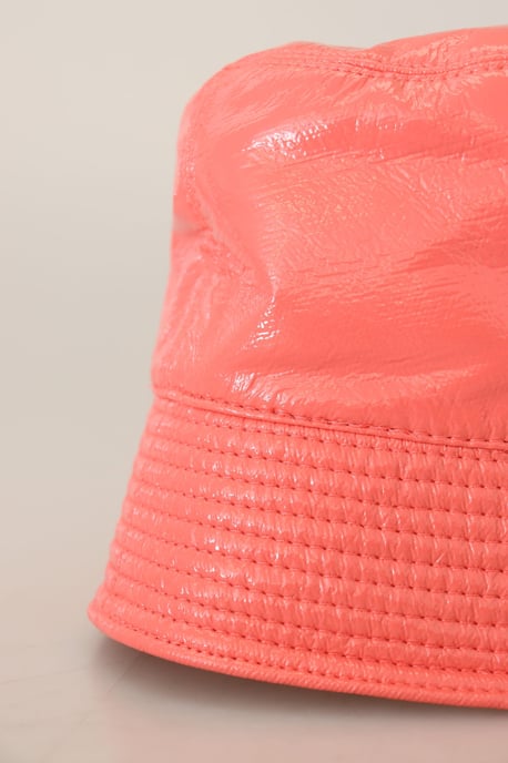 Dolce & Gabbana Persikoquiltad Konstläder Dams Bucket Hat - Image 6