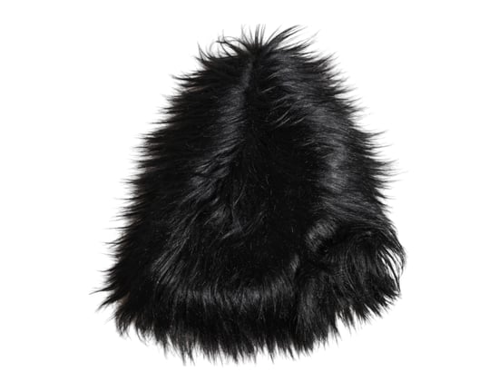 Dolce & Gabbana Zwarte Acryl Berenvacht Vrouwen Bucket Hat - Image 3