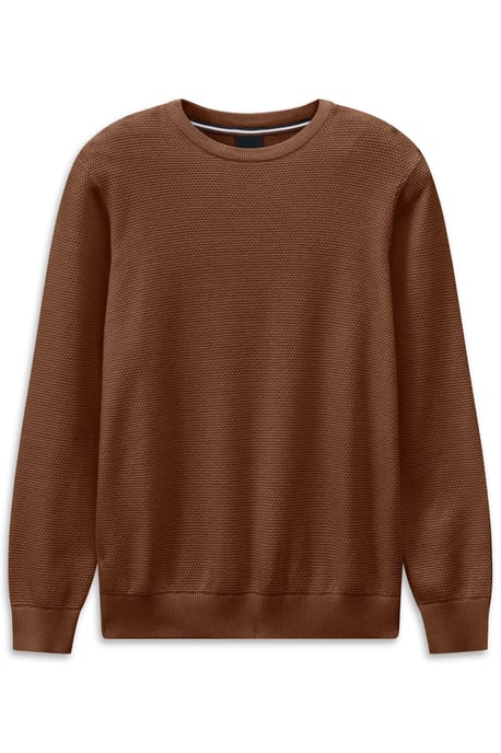 Bugatti Herren Pullover Rundhals mit einer Struktur - Image 1