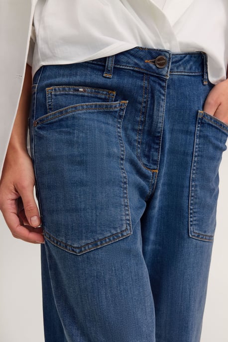 Bugatti Damen Jeans met opgestikte zakken - Image 4