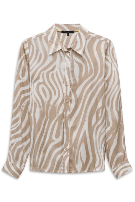 Bugatti Damen Bedrukte overhemdblouse van viscose - Image 3