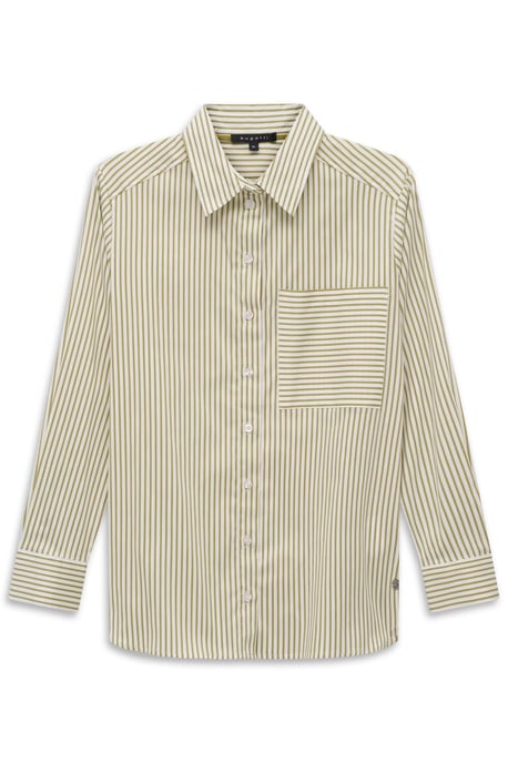 Bugatti Damen Overhemdblouse van een katoenmix - Image 3