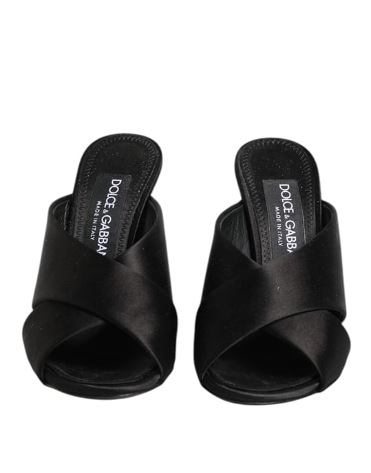 Dolce & Gabbana Zwarte Keira Barok Hakken Sandalen Schoenen - Image 2