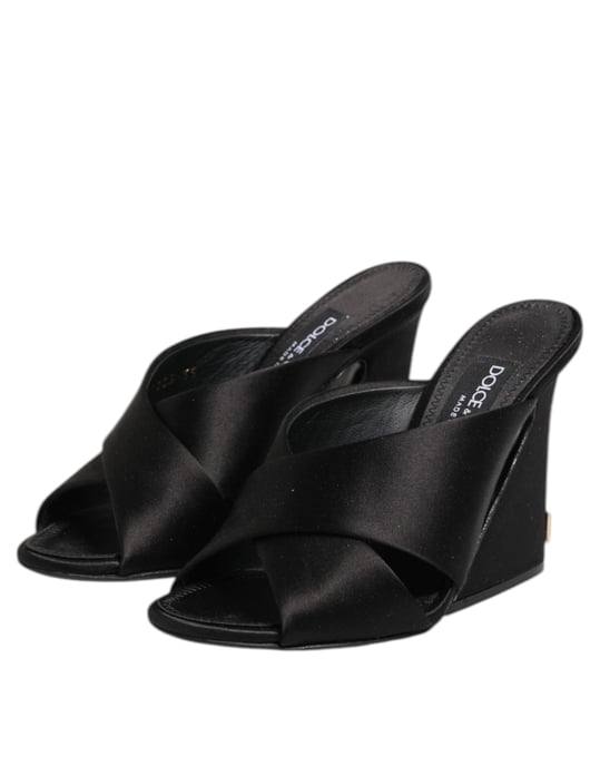 Dolce & Gabbana Zwarte Keira Barok Hakken Sandalen Schoenen - Image 4