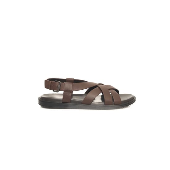 Cerruti 1881 Bruin Rundleer Heren Sandalen - Image 1