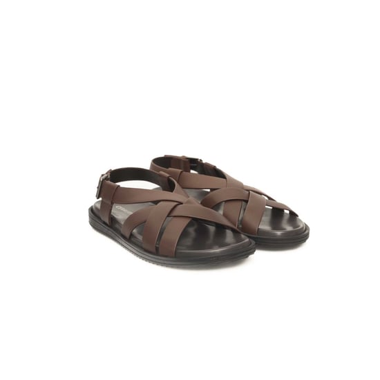 Cerruti 1881 Bruin Rundleer Heren Sandalen - Image 3