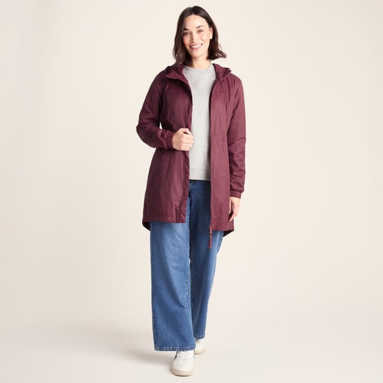 Kilnsey Womens Waterproof Jacket - Black Raspberry - Image 3