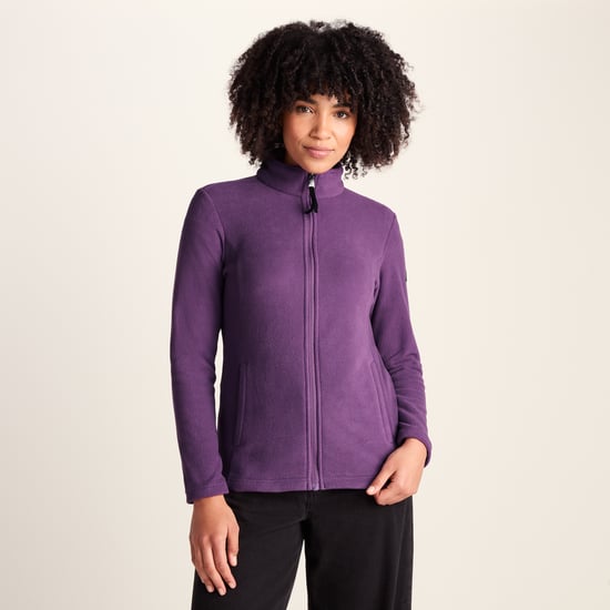 Revive Womens Fleece Jacket - Orchid - Image 3