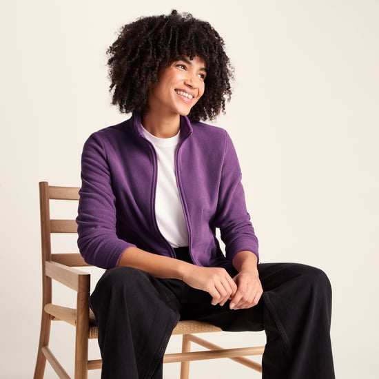 Revive Womens Fleece Jacket - Orchid - Image 4