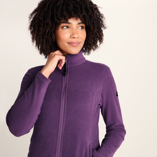 Revive Womens Fleece Jacket - Orchid - Image 6