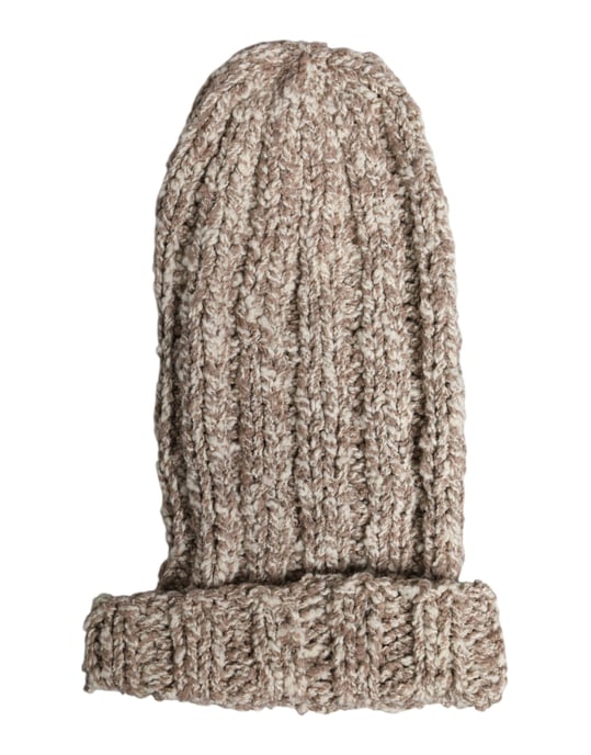 Dolce & Gabbana Beige Ullstickad Skidmask Balaclava Hatt - Image 2